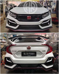 Complete Body Kit V2 For Honda Civic Type R
