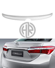 Painted Fiber Lip Trunk Spoiler For Toyota Corolla (2015)