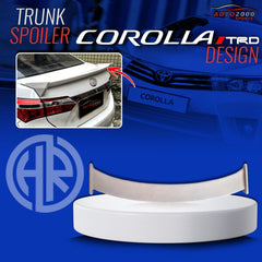Painted ABS Plastic TRD Trunk Spoiler For Toyota Corolla (2015)