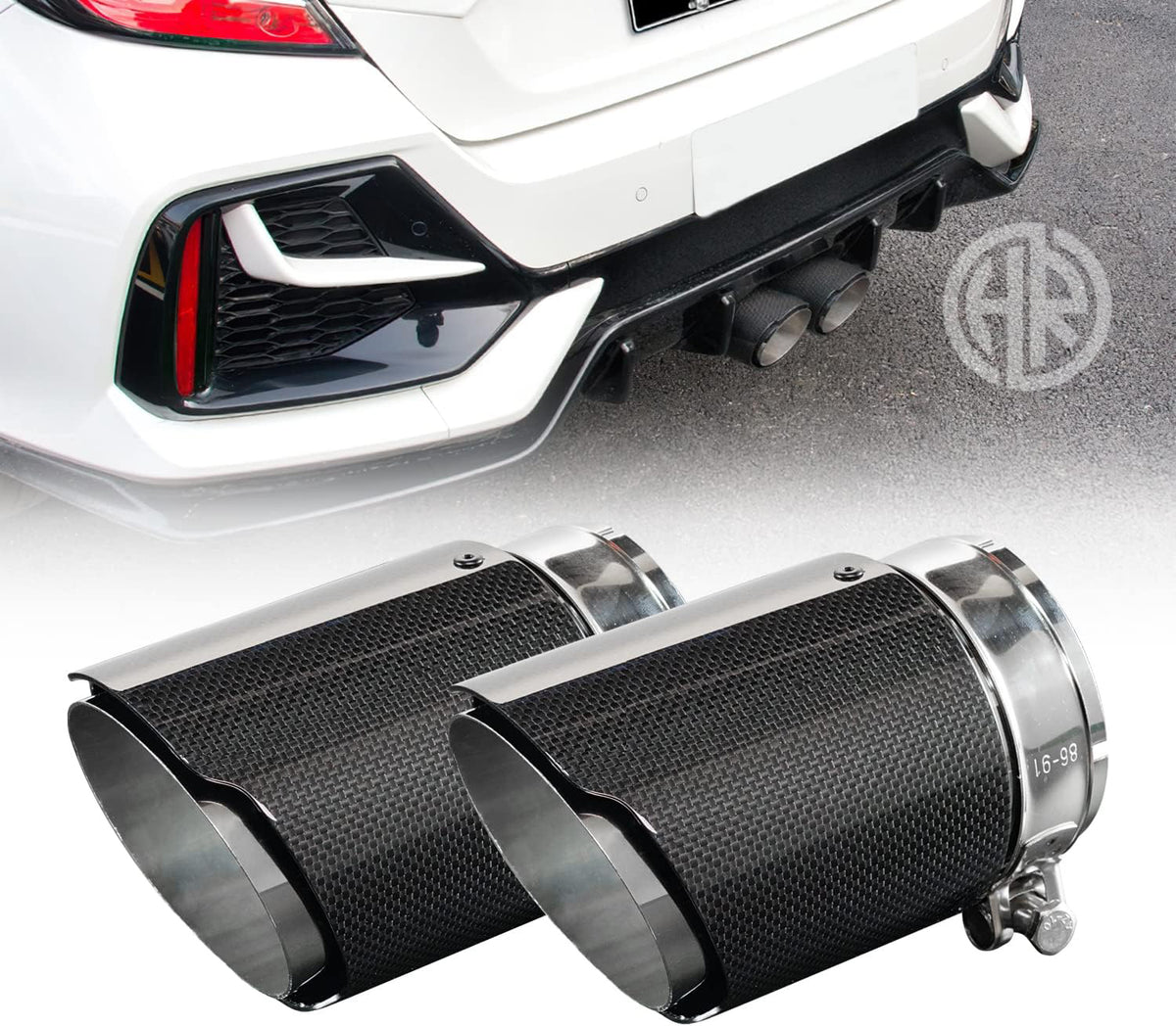 Exhaust Muffler Tip For Honda Civic (2022)