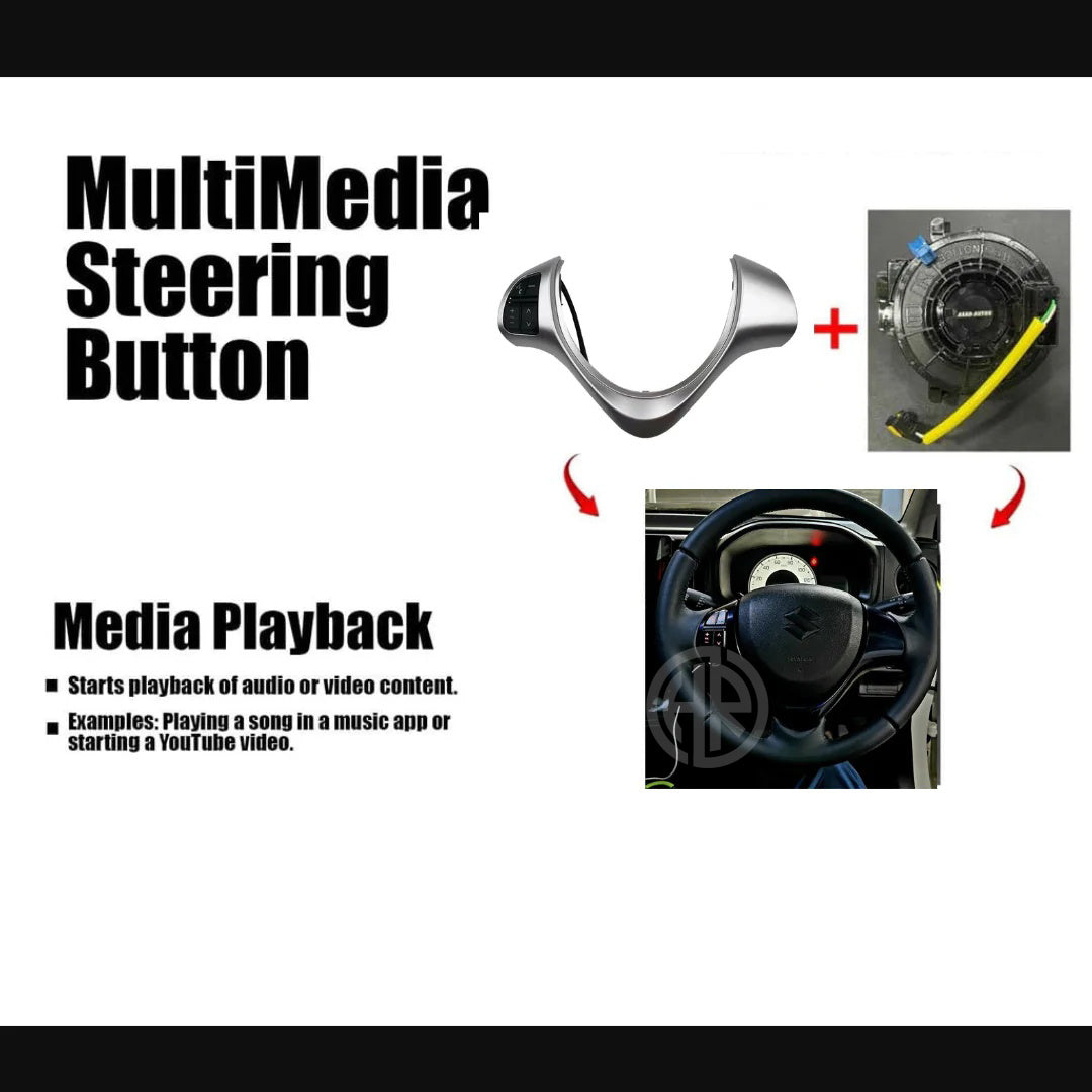Multimedia Steering Control Buttons For Suzuki Alto