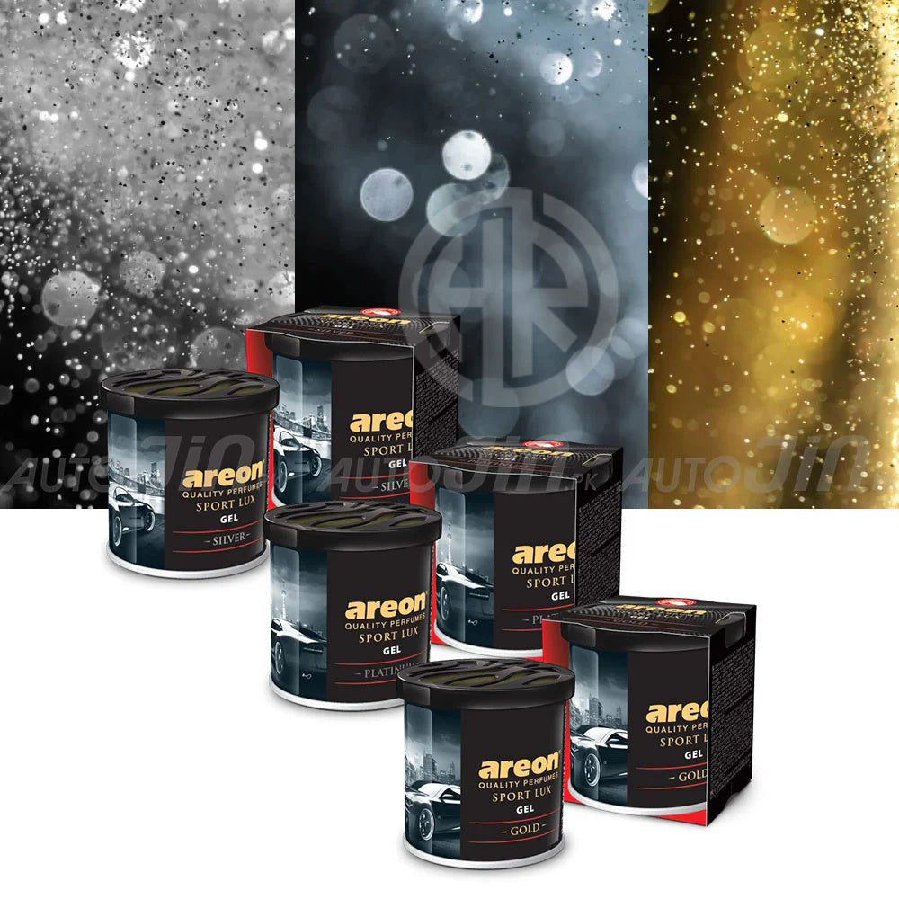 Areon Series - Sport Lux Gel Air Freshener - Pack of 3