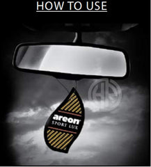 Areon Sports Gold Hanging Perfume
