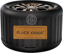 Black Odor Lucky Wheel - New Car Air Freshener - 45g