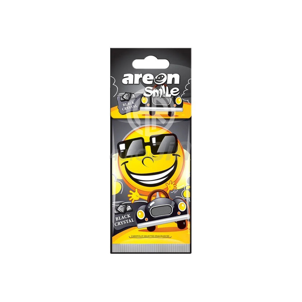 Areon Smile Card Black Crystal Hanging Perfume