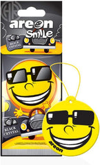 Areon Smile Card Black Crystal Hanging Perfume