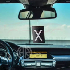 X Perfume Hanging Car Fragrance Card Pack