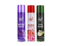 Coral Air Freshener Pack Of 3 - Lavender, Red Rose, Jasmine - 300ML