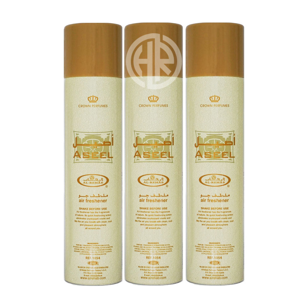 Coral Aseel Air Freshener 3-Pack (300ml)
