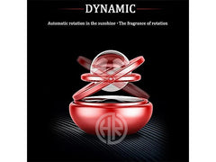 360° Rotating Car Perfume Galaxy Solar Fragrance - Long-Lasting & Eco-Friendly