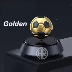 Solar Rotating Football Air Freshener