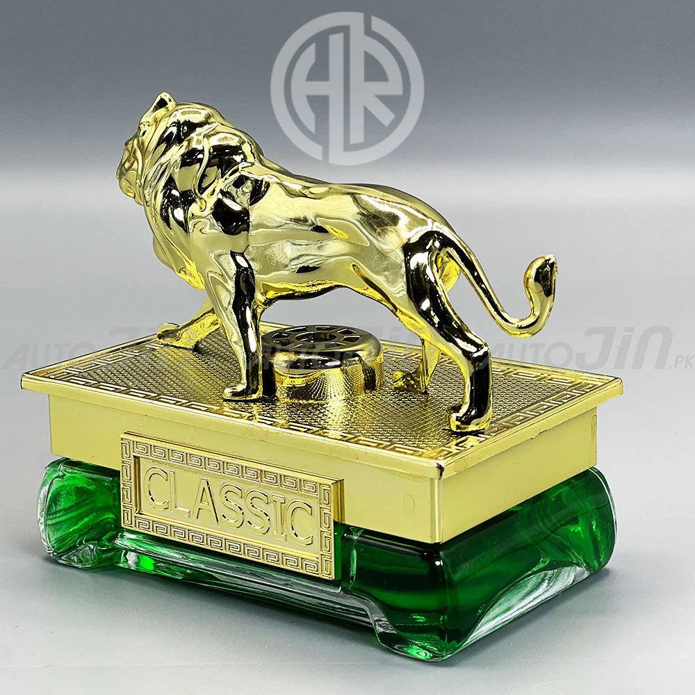 Lion Sculpture Dashboard Perfume