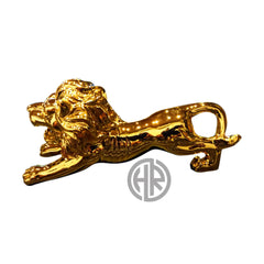 Gold Lion Sculpture Dashboard Perfume