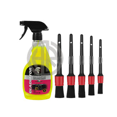 Gladiator Multi-Purpose Degreaser GT89 with Detailing Brush Car Cleaning Brush 5Pcs
