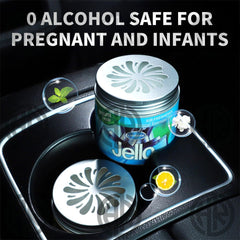 Jello Air Freshener Premium Sameili 220g Original Gel Perfume for Car & Home Long Lasting Odor Eliminator with Natural Essential Oils All Flavors Available