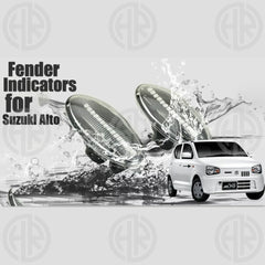 Suzuki Alto Fender Indicators 2022 Model Smoke Style LED Lights
