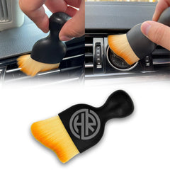 Car Interior Cleaning Brush – Dashboard, AC Vent, Seat, Console Cleaner – Soft Bristles Detailing Tool – Car Dust Cleaning Brush