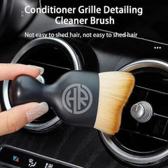 Car Interior Cleaning Brush – Dashboard, AC Vent, Seat, Console Cleaner – Soft Bristles Detailing Tool – Car Dust Cleaning Brush